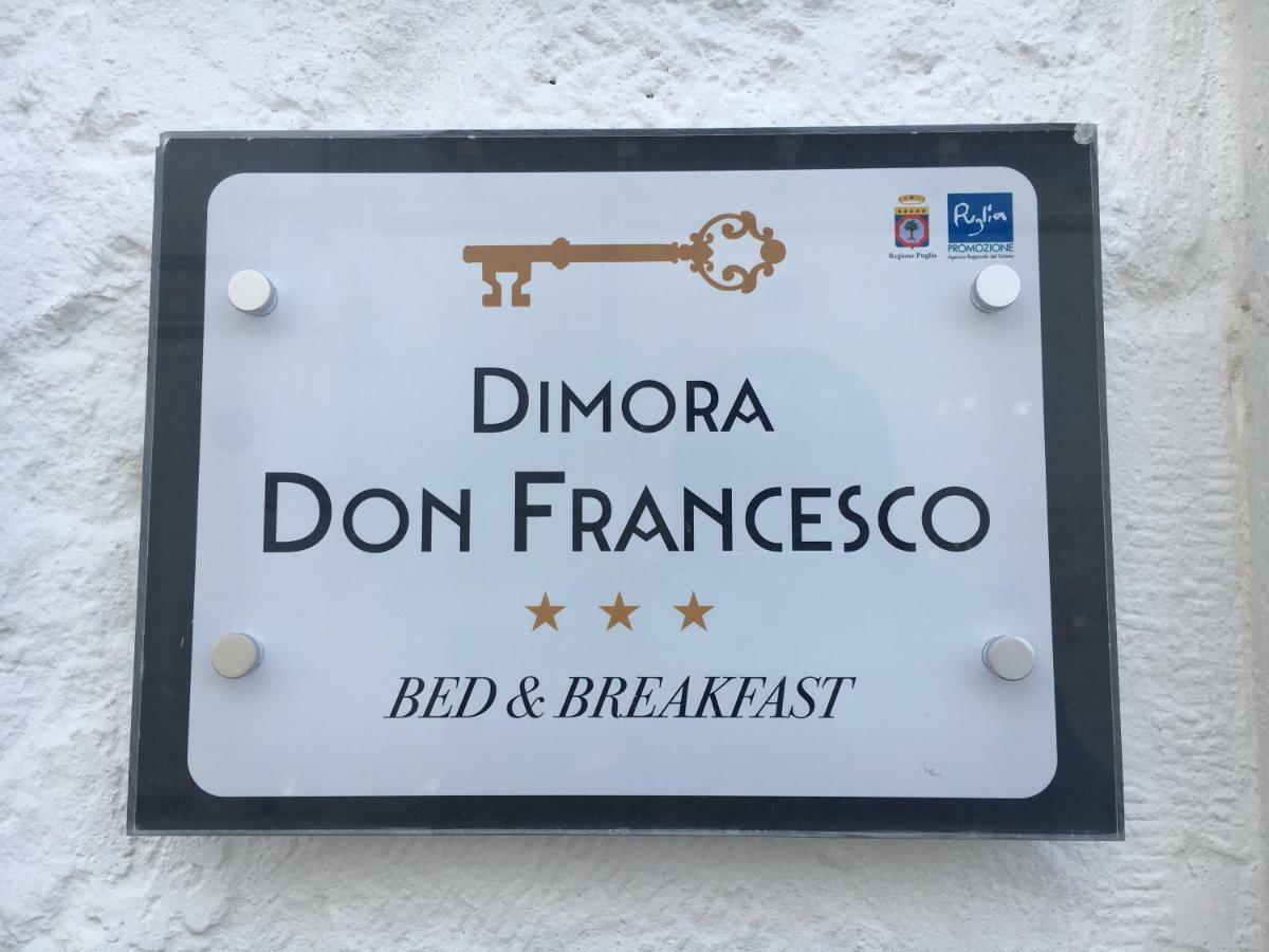 Bed and Breakfast Dimora Don Francesco Альберобелло Екстер'єр фото